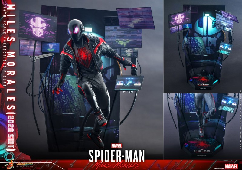 Hot Toys - SMMM - Miles Morales (2020 Suit) collectible_PR20.jpg