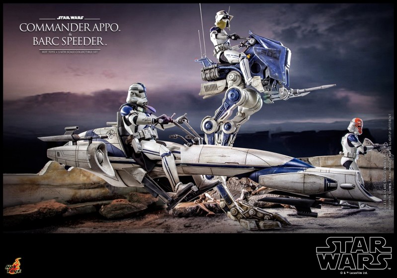 Hot Toys - SWCW - Commander Appo &amp; BARC Speeder_PR4.jpg
