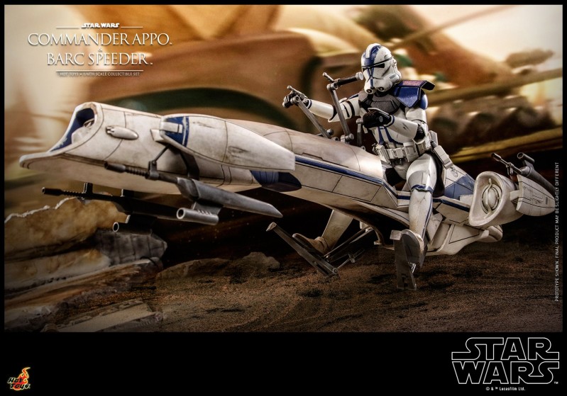 Hot Toys - SWCW - Commander Appo &amp; BARC Speeder_PR7.jpg