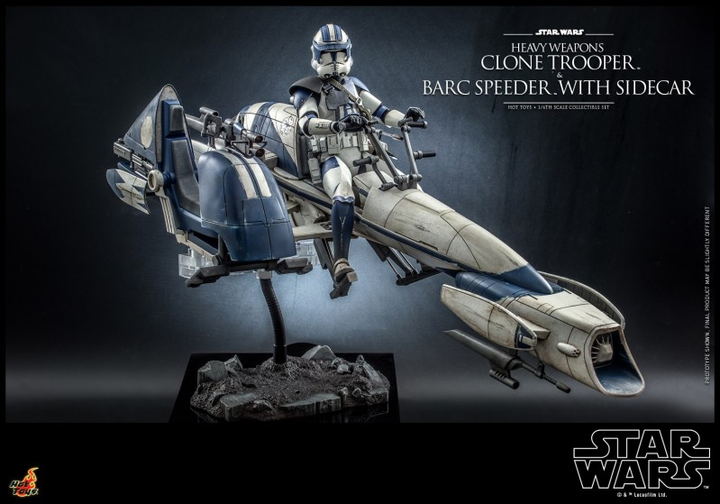 Hot Toys - SWCW - Heavy Weapons Clone Trooper &amp; BARC Speeder with Sidecar_PR2.jpg