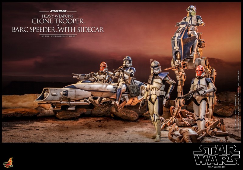Hot Toys - SWCW - Heavy Weapons Clone Trooper &amp; BARC Speeder with Sidecar_PR4.jpg