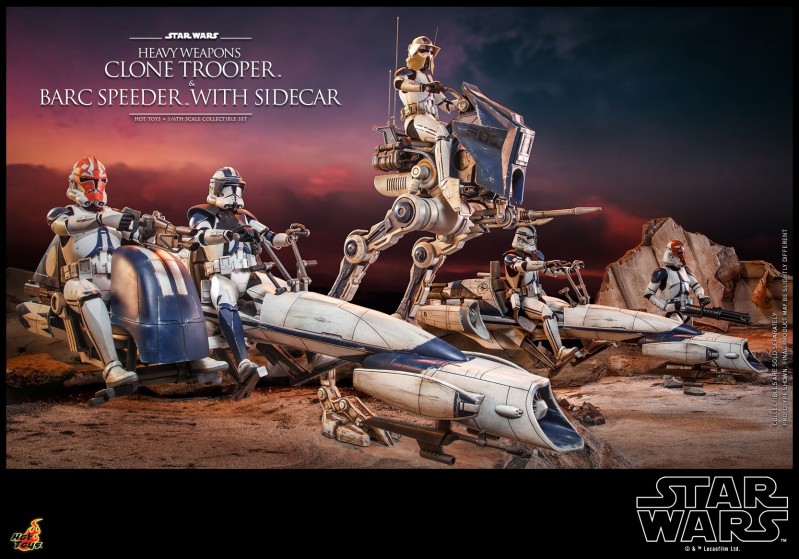 Hot Toys - SWCW - Heavy Weapons Clone Trooper &amp; BARC Speeder with Sidecar_PR5.jpg