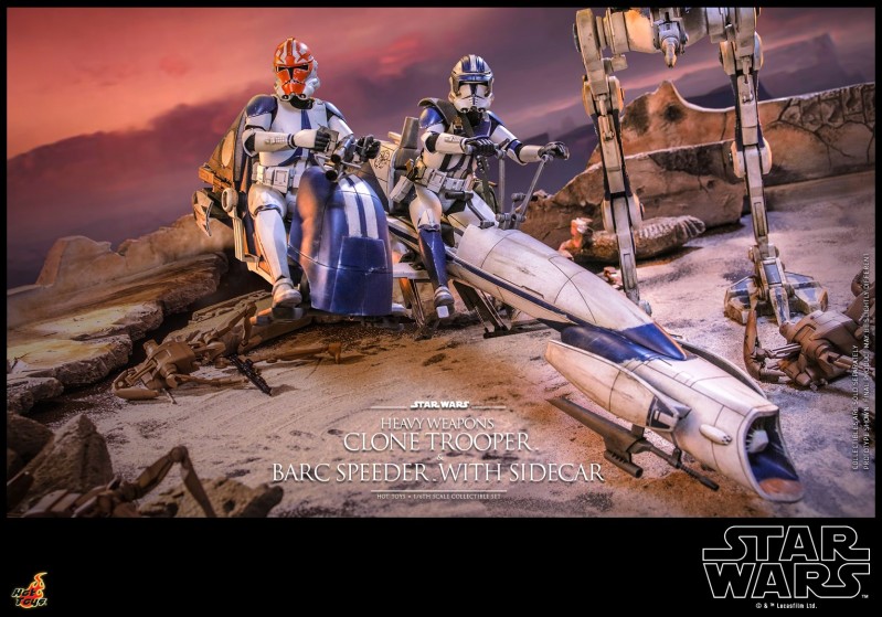 Hot Toys - SWCW - Heavy Weapons Clone Trooper &amp; BARC Speeder with Sidecar_PR9.jpg