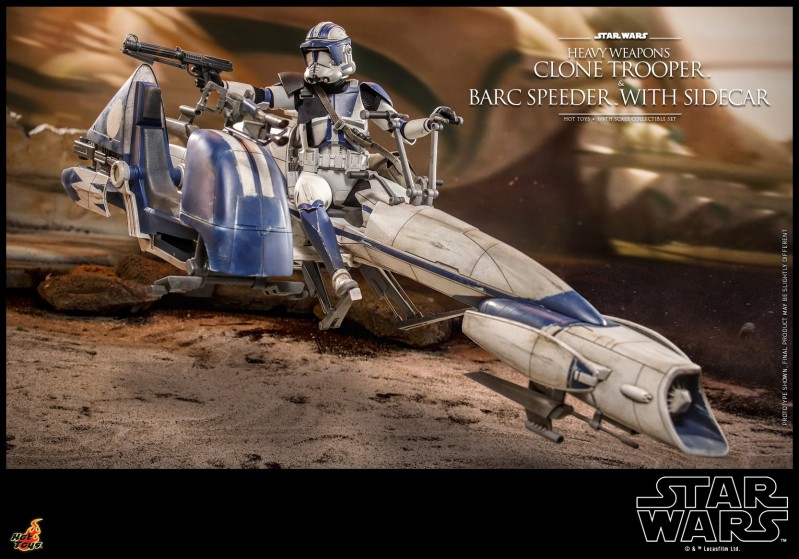 Hot Toys - SWCW - Heavy Weapons Clone Trooper &amp; BARC Speeder with Sidecar_PR11.jpg