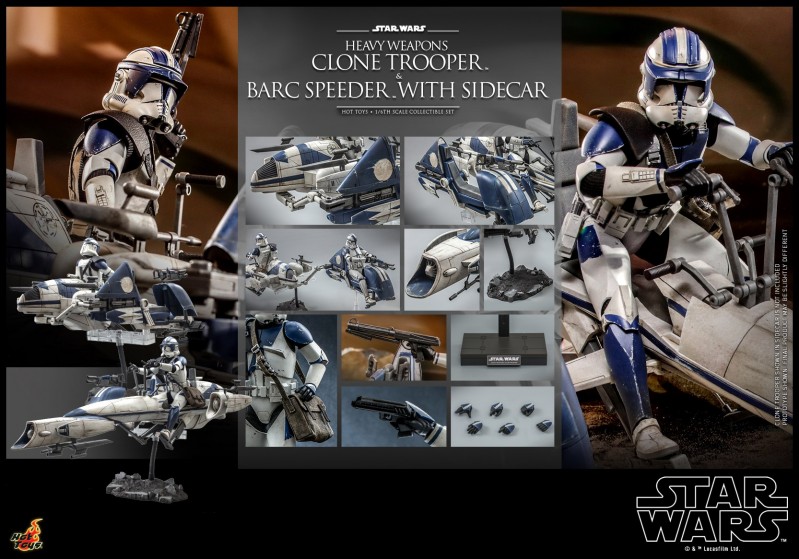 Hot Toys - SWCW - Heavy Weapons Clone Trooper &amp; BARC Speeder with Sidecar_PR17.jpg