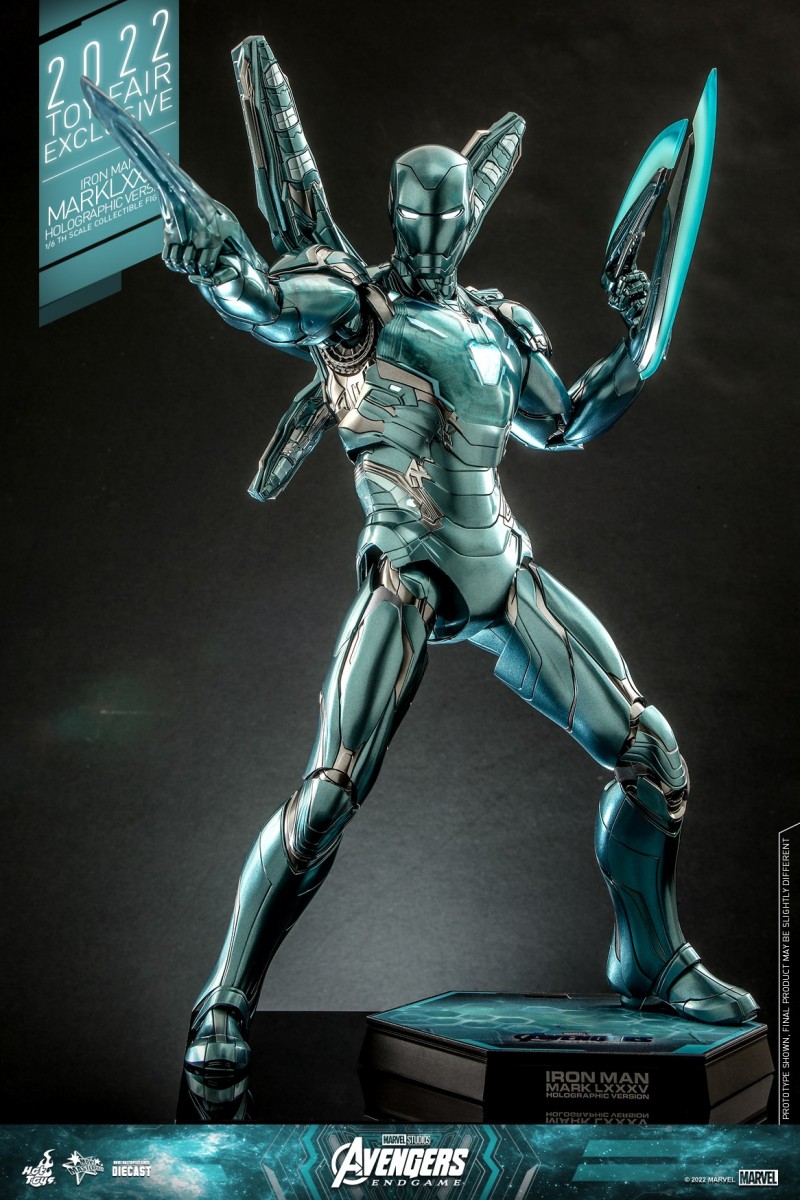 Hot Toys - A4 - Iron Man Mark LXXXV (Holographic Version) collectible figure_PR5.jpg