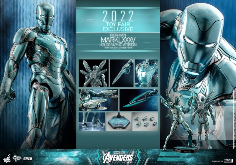 Hot Toys - A4 - Iron Man Mark LXXXV (Holographic Version) collectible figure_PR15.jpg