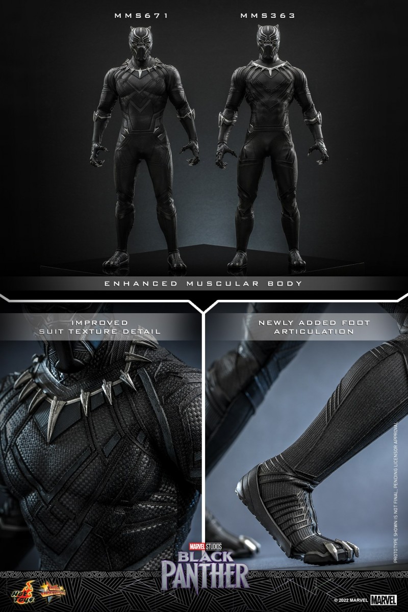 Hot Toys - BP - Black Panther (Original Suit) collectible figure_PR17.jpg Hot Toys - BP - Black Panther (Original Suit) collectible figure_PR17.jpg