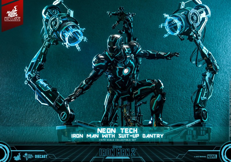 Hot Toys - IM2 - Neon Tech Iron Man with Suit Up Gantry_PR12.jpg
