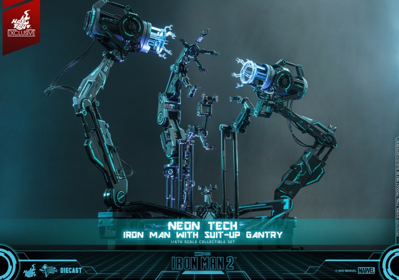 Hot Toys - IM2 - Neon Tech Iron Man with Suit Up Gantry_PR17.jpg
