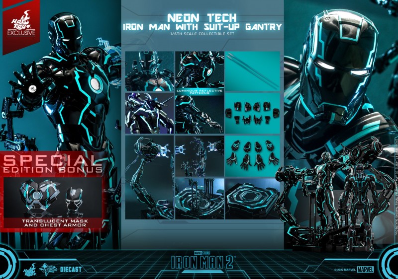 Hot Toys - IM2 - Neon Tech Iron Man with Suit Up Gantry_PR4 (Special).jpg