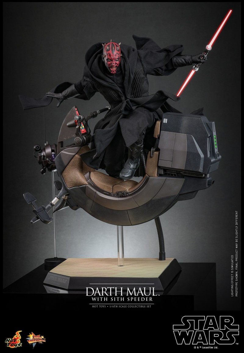 Hot Toys - SWEP1 - Darth Maul with Sith Speeder Collectible Set_PR1.jpg Hot Toys - SWEP1 - Darth Maul with Sith Speeder Collectible Set_PR1.jpg