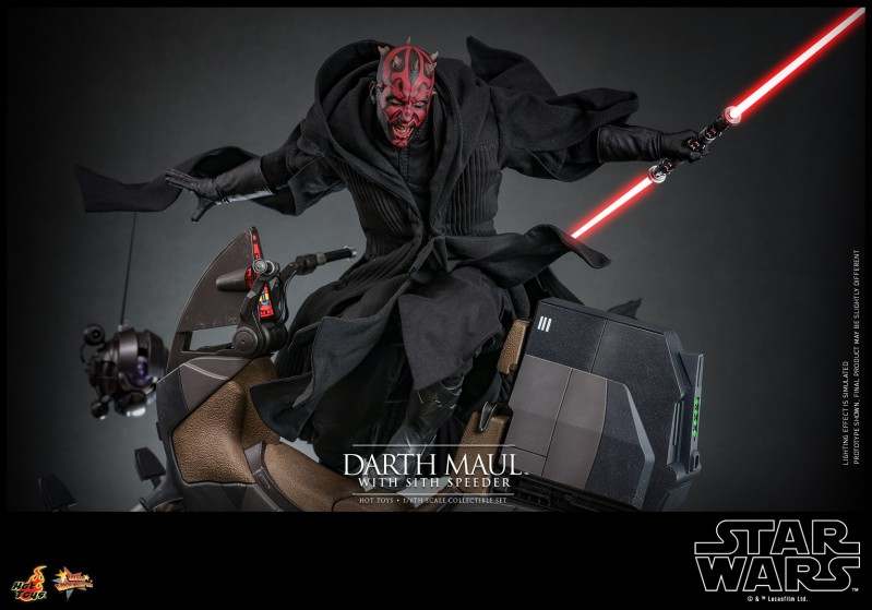 Hot Toys - SWEP1 - Darth Maul with Sith Speeder Collectible Set_PR9.jpg Hot Toys - SWEP1 - Darth Maul with Sith Speeder Collectible Set_PR9.jpg