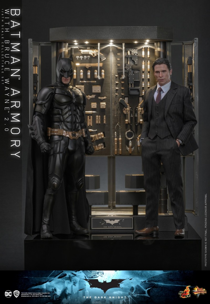 Hot Toys - TDK - Batman Armory with Bruce Wayne (2.0) collectible set_PR1.jpg Hot Toys - TDK - Batman Armory with Bruce Wayne (2.0) collectible set_PR1.jpg