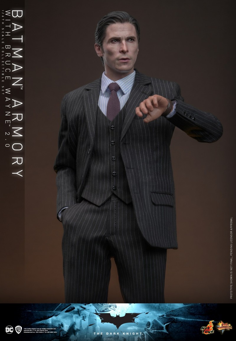 Hot Toys - TDK - Batman Armory with Bruce Wayne (2.0) collectible set_PR6.jpg Hot Toys - TDK - Batman Armory with Bruce Wayne (2.0) collectible set_PR6.jpg
