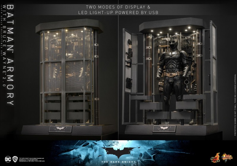 Hot Toys - TDK - Batman Armory with Bruce Wayne (2.0) collectible set_PR22.jpg Hot Toys - TDK - Batman Armory with Bruce Wayne (2.0) collectible set_PR22.jpg