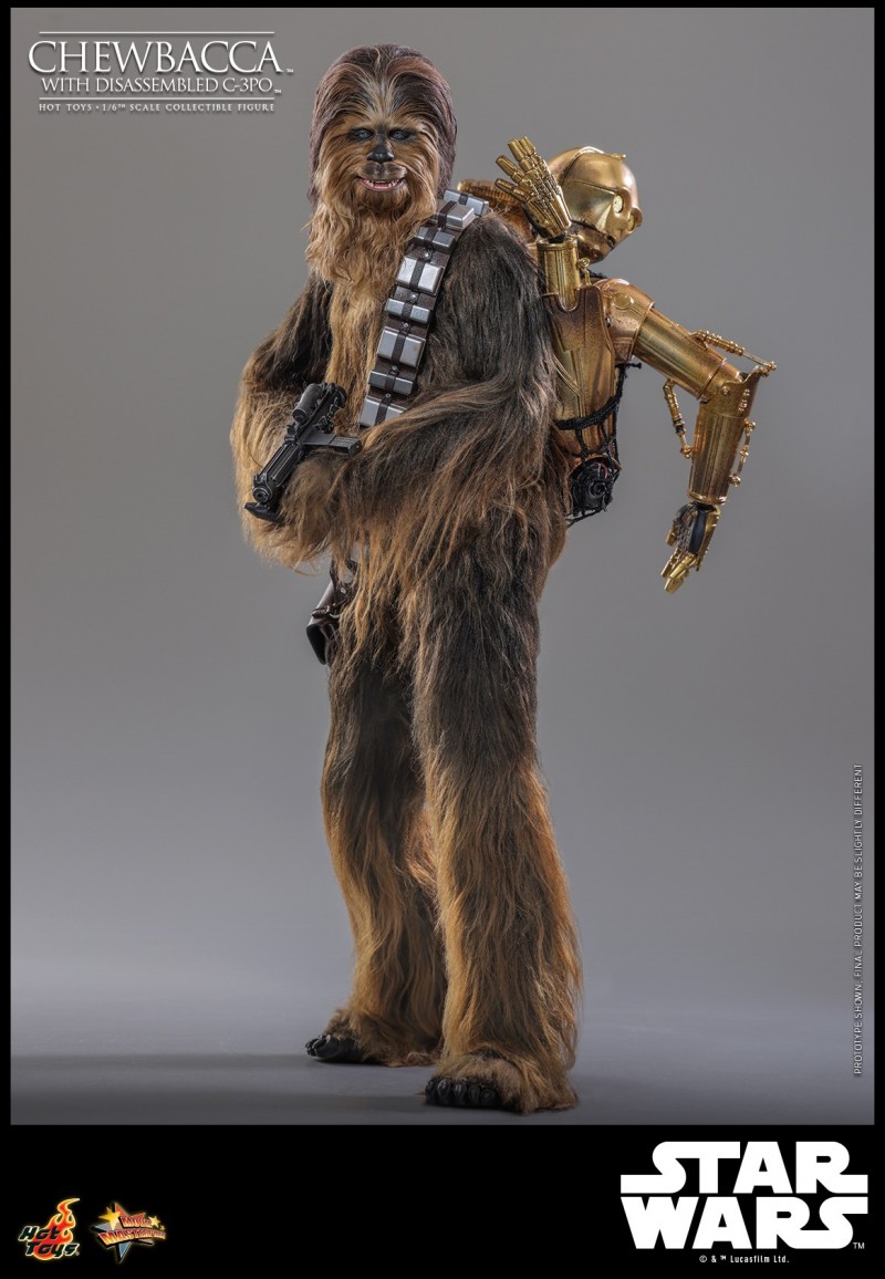 Hot Toys - SW - Chewbacca with Disassembled C-3PO Collectible Figure_PR7.jpg