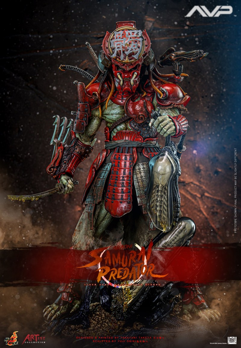 Hot Toys - AVP - Akaoni Samurai Predator Figure_Poster.jpg