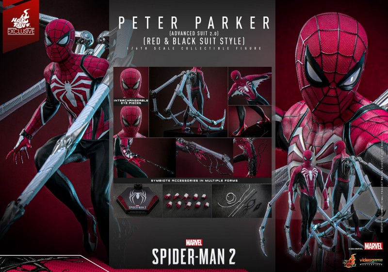 Hot Toys - Marvel's Spider-Man 2 - Peter Parker (Advanced Suit 2.0)(Red and.jpg
