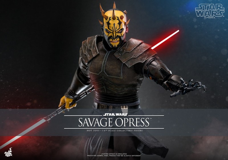 Hot Toys - Star Wars The Clone Wars - Savage Opress_Poster.jpg