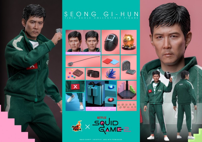 Hot Toys - Squid Game 2 - Seong Gi-hun collectible figure_PR19.jpg Hot Toys - Squid Game 2 - Seong Gi-hun collectible figure_PR19.jpg