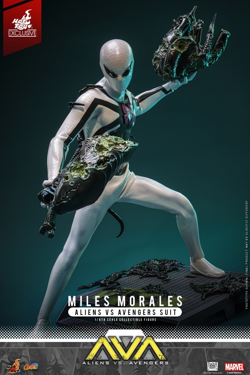 Hot Toys - Aliens Vs. Avengers - Miles Morales (Aliens Vs. Avengers Suit)_PR4.jpg