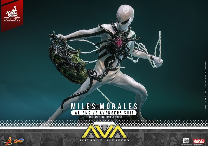 Hot Toys - Aliens Vs. Avengers - Miles Morales (Aliens Vs. Avengers Suit)_PR11.jpg