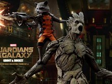[yӶ˽M] Hottoys 1/6th GUARDIANS OF THE GALAXY ROCKET AND GROOT by С1018