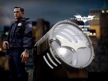 [I am robin]Hottoys 1/6th TDKR JOHN BLAKE AND JIM GORDON WITH BAT-SIGNAL