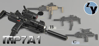 ZYTOYS 1/6 MP7A1ǹ 