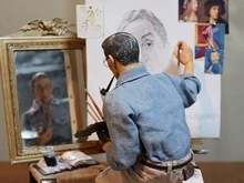 1/6 scratchbuild Norman Rockwells "Selfportrait" by Hiroya Nakano[JPN]