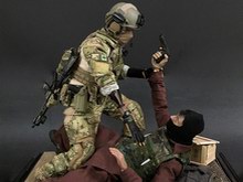 "DROP THE GUN!" Canadian SOF(CSOR)1st Regiment&insurgent,Iraq2016